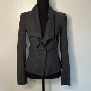 Suoli | Grey Italian Wool Blazer Size IT40/US4